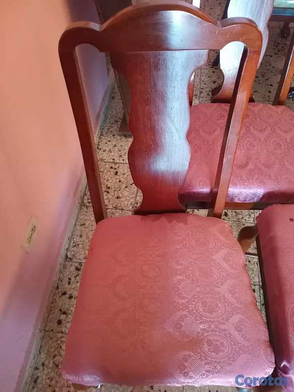 muebles y colchones - 4 sillas para un comedor 2