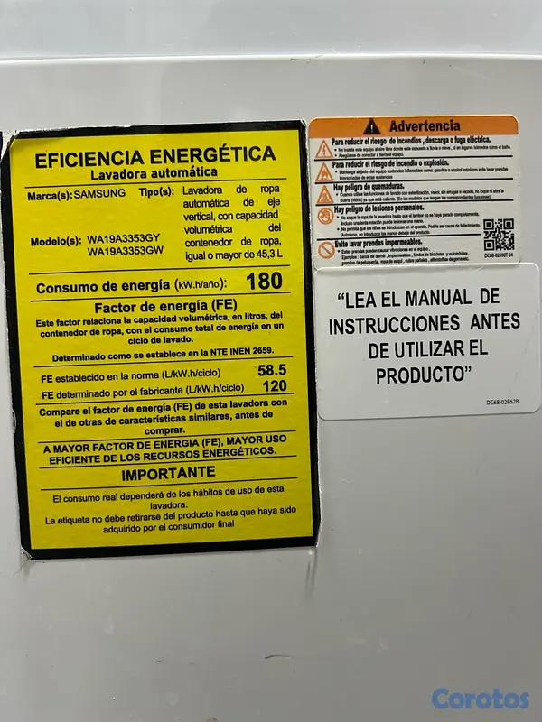 electrodomesticos - LAVADORA AUTOMÁTICA SAMSUNG  4