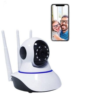 camaras y audio - Camara Robotica Giratoria Wifi 2MP HD, Audio Bidir