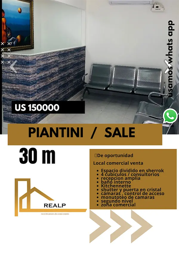 oficinas y locales comerciales - Local en venta piantini 1
