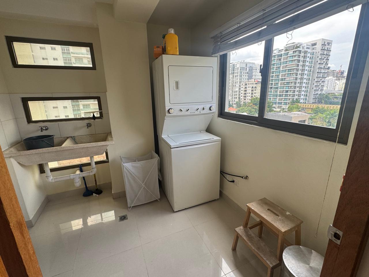 apartamentos - Amueblado Full En Piantini Piso Alto 4