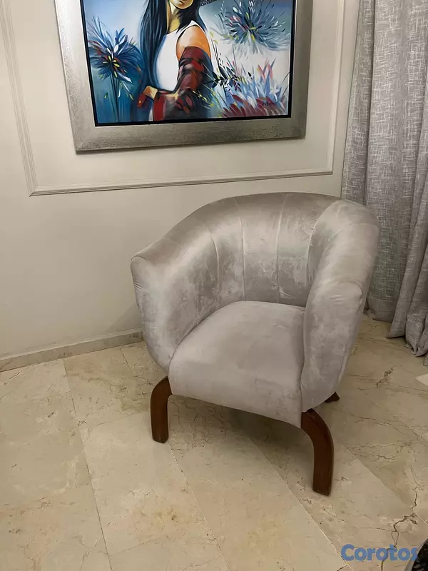 muebles y colchones - Una Butaca forrada de Caoba 5
