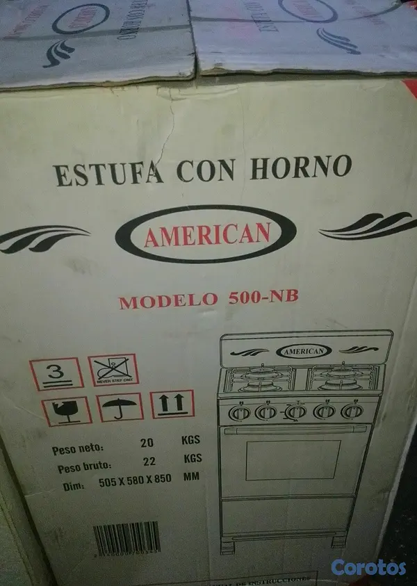 cocina - Estufa American.nueva en su caja modelo 400mb.  6