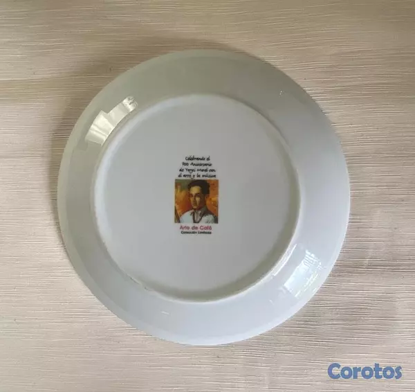 decoración y accesorios - PLATOS Y CENICEROS DE ARTE DE CAFE 8