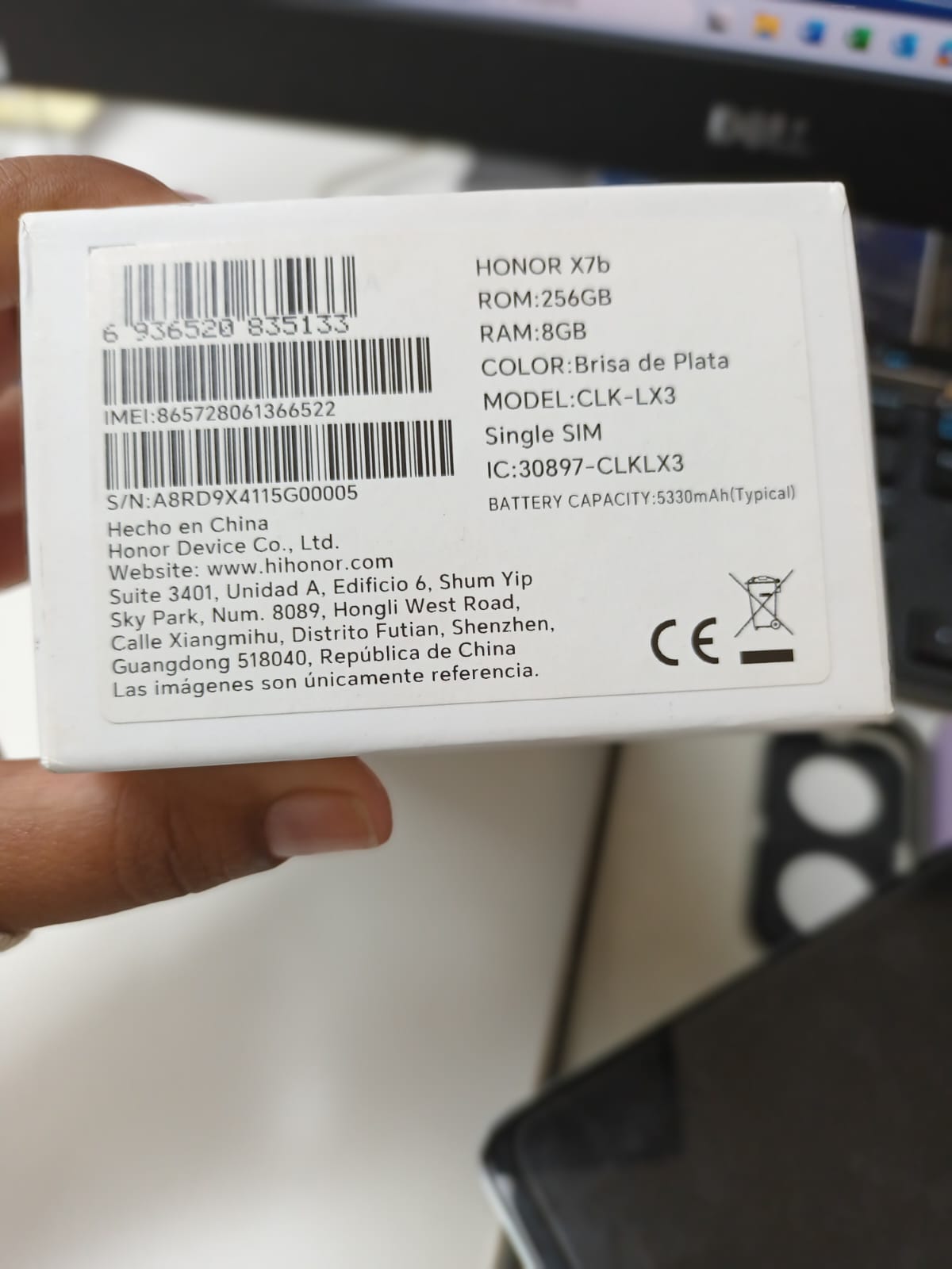 celulares y tabletas - Vendo Honor X7B  2