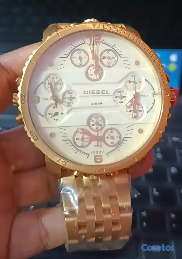 joyas, relojes y accesorios - Reloj Diesel Mr.Daddy 2.0 de cuarzo y acero inoxid 3