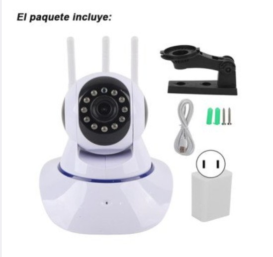 camaras y audio - Camara Robotica Giratoria Wifi 2MP HD, Audio Bidir 1