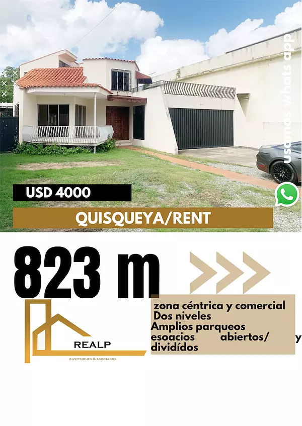 oficinas y locales comerciales - Amplia casa comercial en el Quisqueya 1