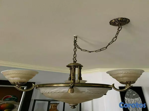 decoración y accesorios - Lámpara colgante color bronce 4