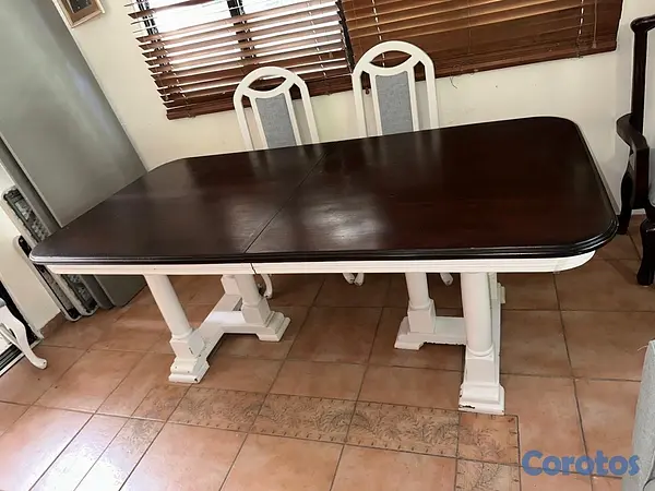 muebles y colchones - Sillas de Comedor Caoba 3