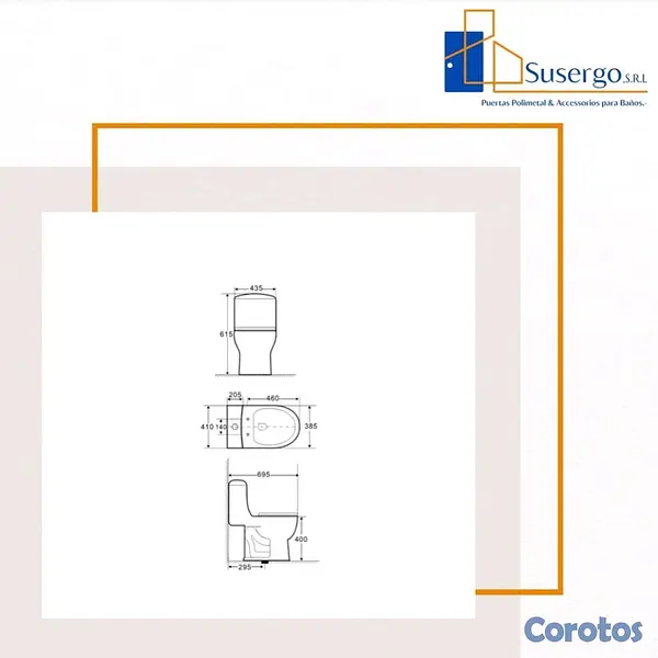 decoración y accesorios - Inodoro de una pieza  2