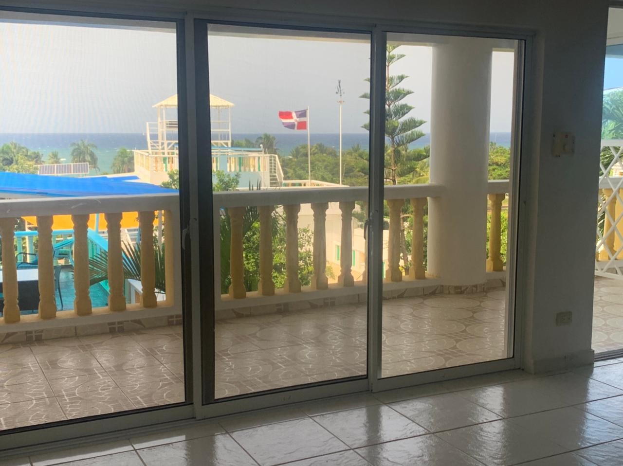 apartamentos - apartamento amplio con piscina y linda vista al mar a 8 minutos de la playa  2