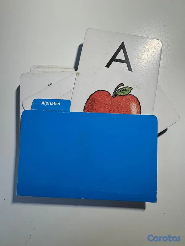 juguetes - tarjetas de aprendizaje, 324 tarjetas 56c/u. 5