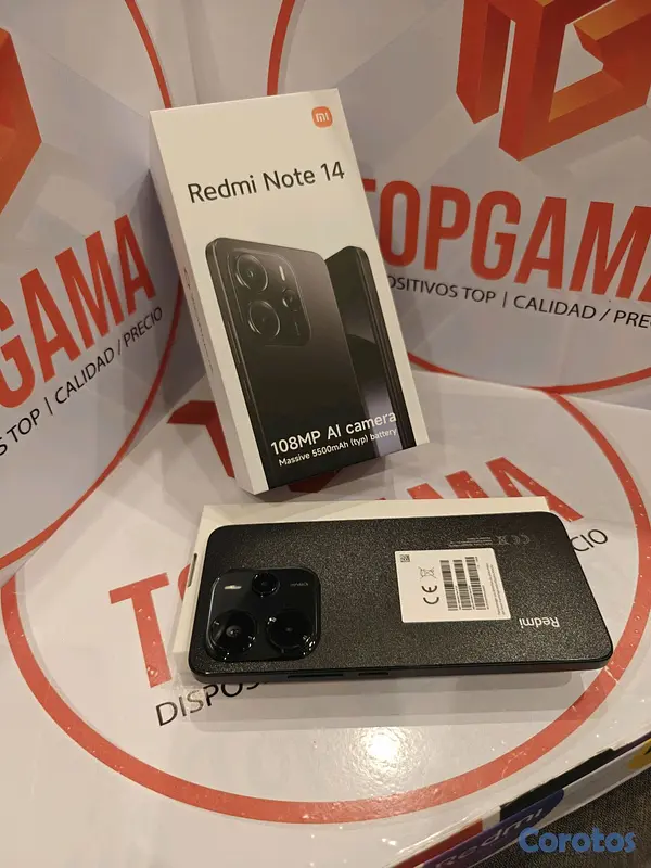 celulares y tabletas - REDMI NOTE 14, 6GB RAM 128GB 11