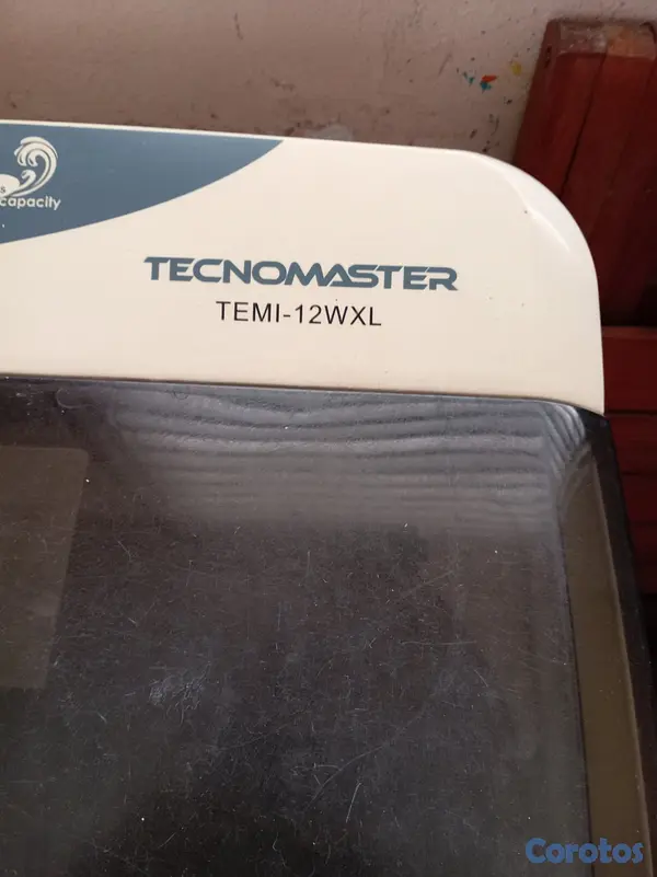 electrodomesticos - Lavadora Tecnomaster de 12 libras usada 8