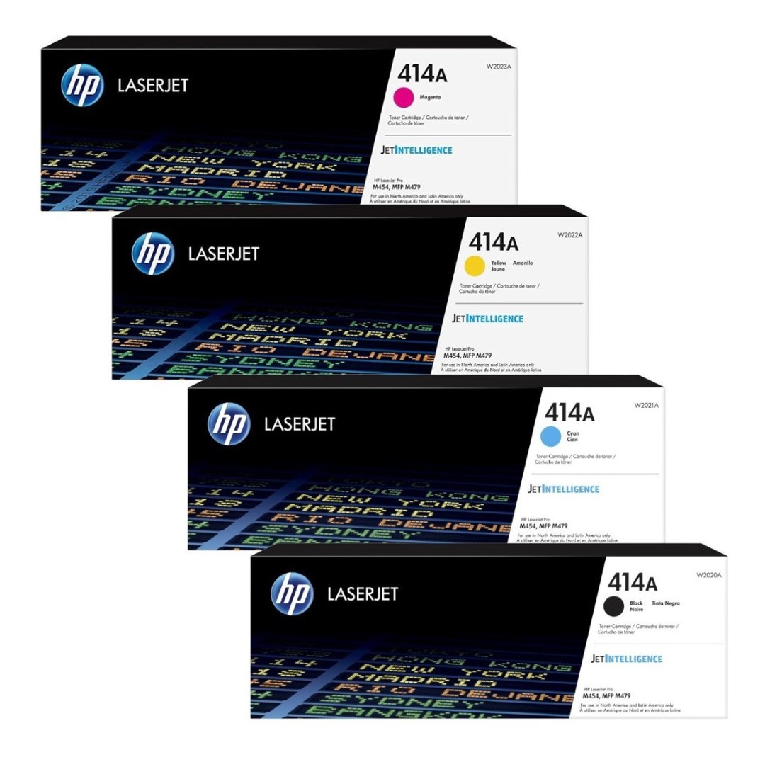 impresoras y scanners - TONER HP 414A EN TODOS LOS COLORES TOTALMENTE ORIGINALES 1