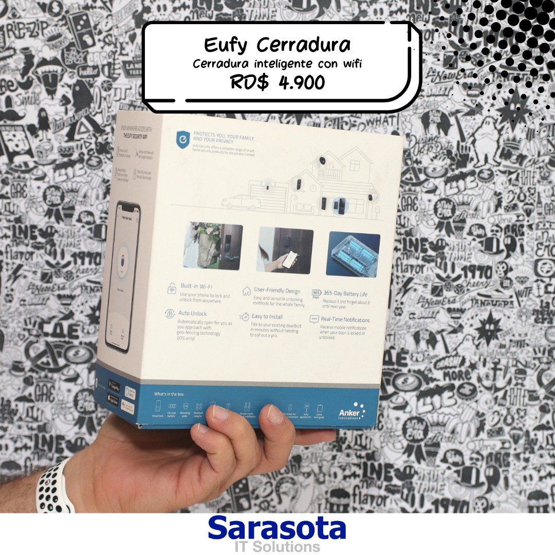 accesorios para electronica - Eufy Cerradura inteligente con Wifi 1