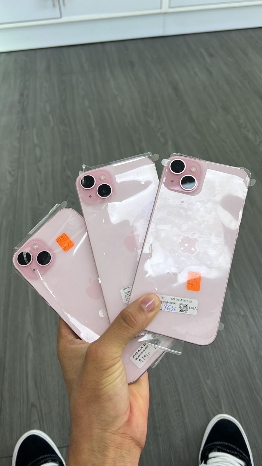 celulares y tabletas - iPhone 15 m+ Plus 128GB eSIM Factory - Somos Tienda Física  0