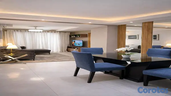 apartamentos - Apartamento Amueblado en Paraíso de 1 Habitacion y Balcón 5