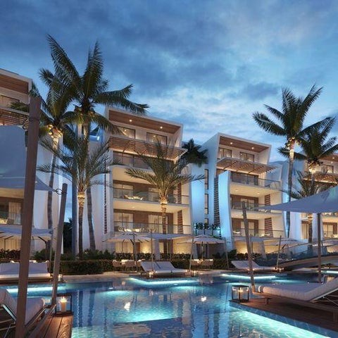 apartamentos - Proyecto en venta Punta Cana #24-803 dos dormitorios, balcón, piscina, ascensor. 8