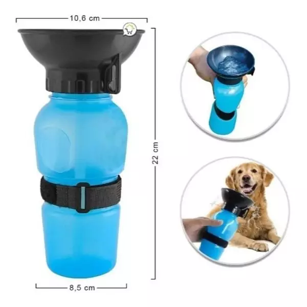 animales y mascotas - Botella de agua Aqua Dog para perros 3