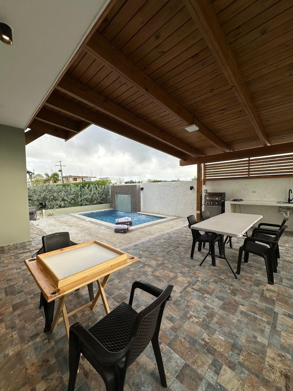 casas vacacionales y villas - Villa de 3 Habitaciones con Piscina y Terraza 206482 8