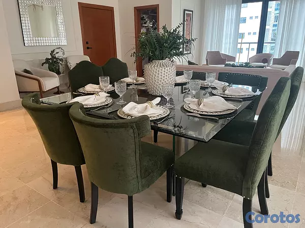 muebles y colchones - Juego de sillas de Comedor (8 unidades) 3