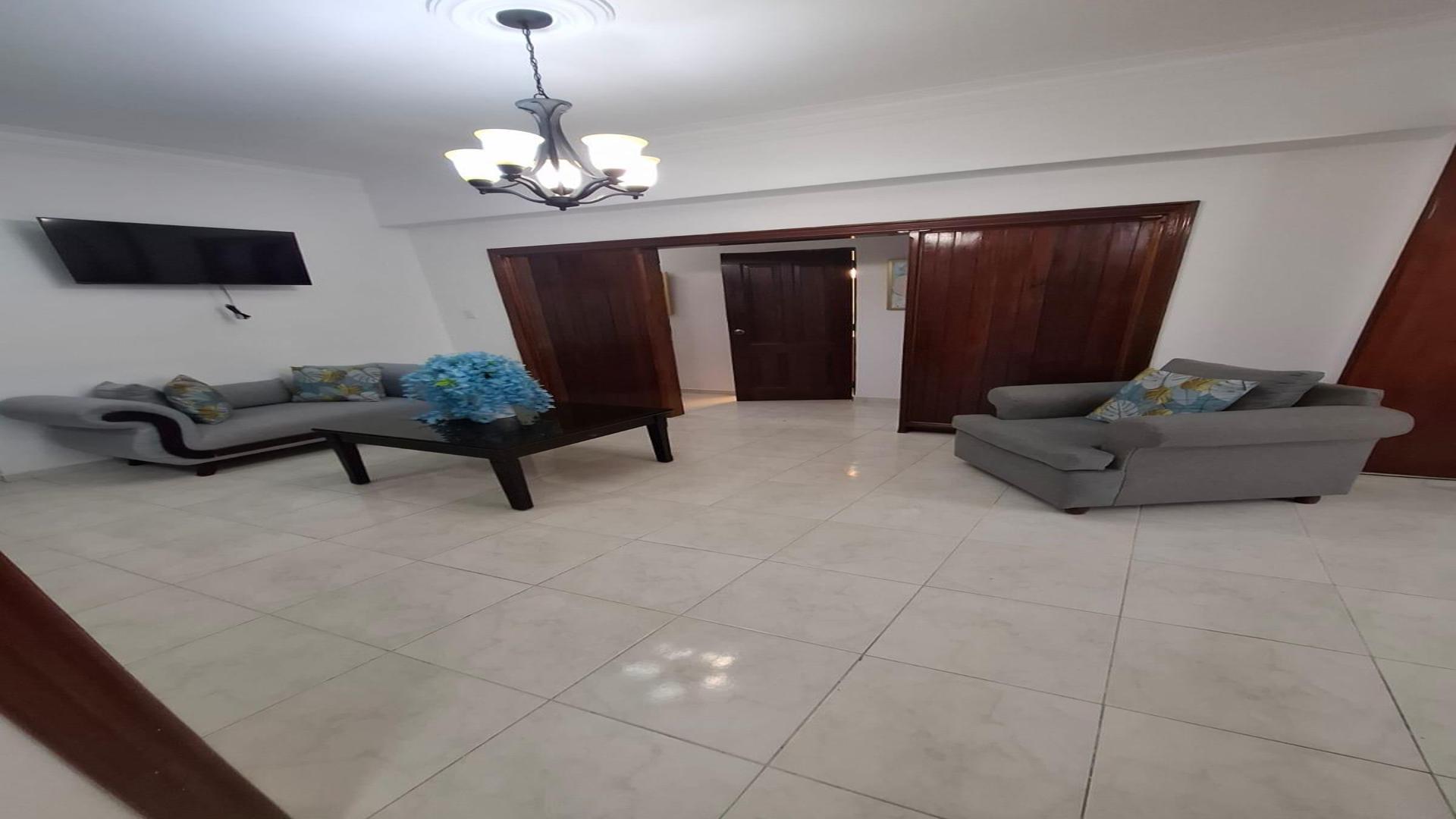 apartamentos - Alquilo apartamento totalmente amueblado en Ensanche Quisqueya 5