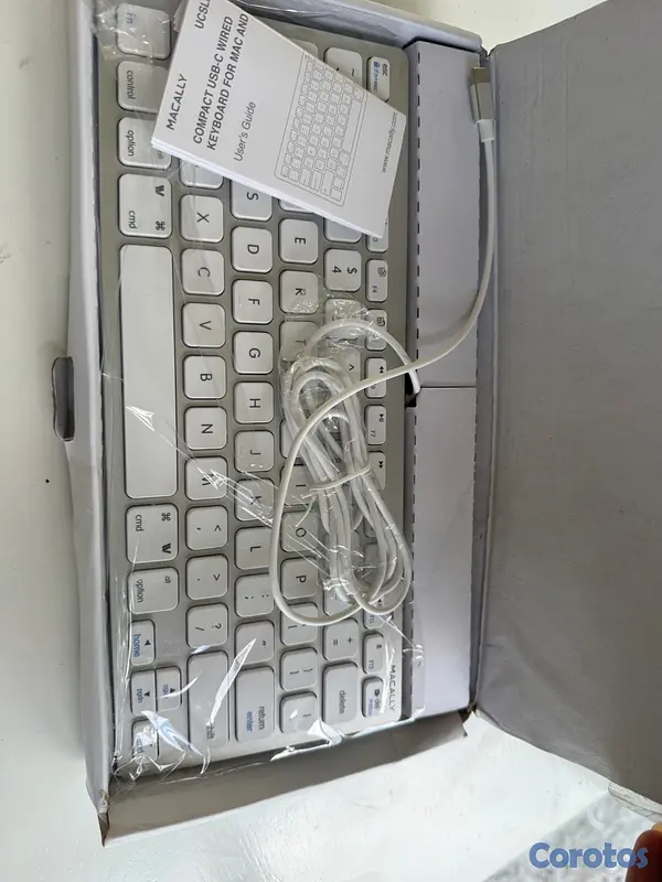 accesorios para electronica -  Teclado Compacto Macally – Diseño Slim y Moderno 3