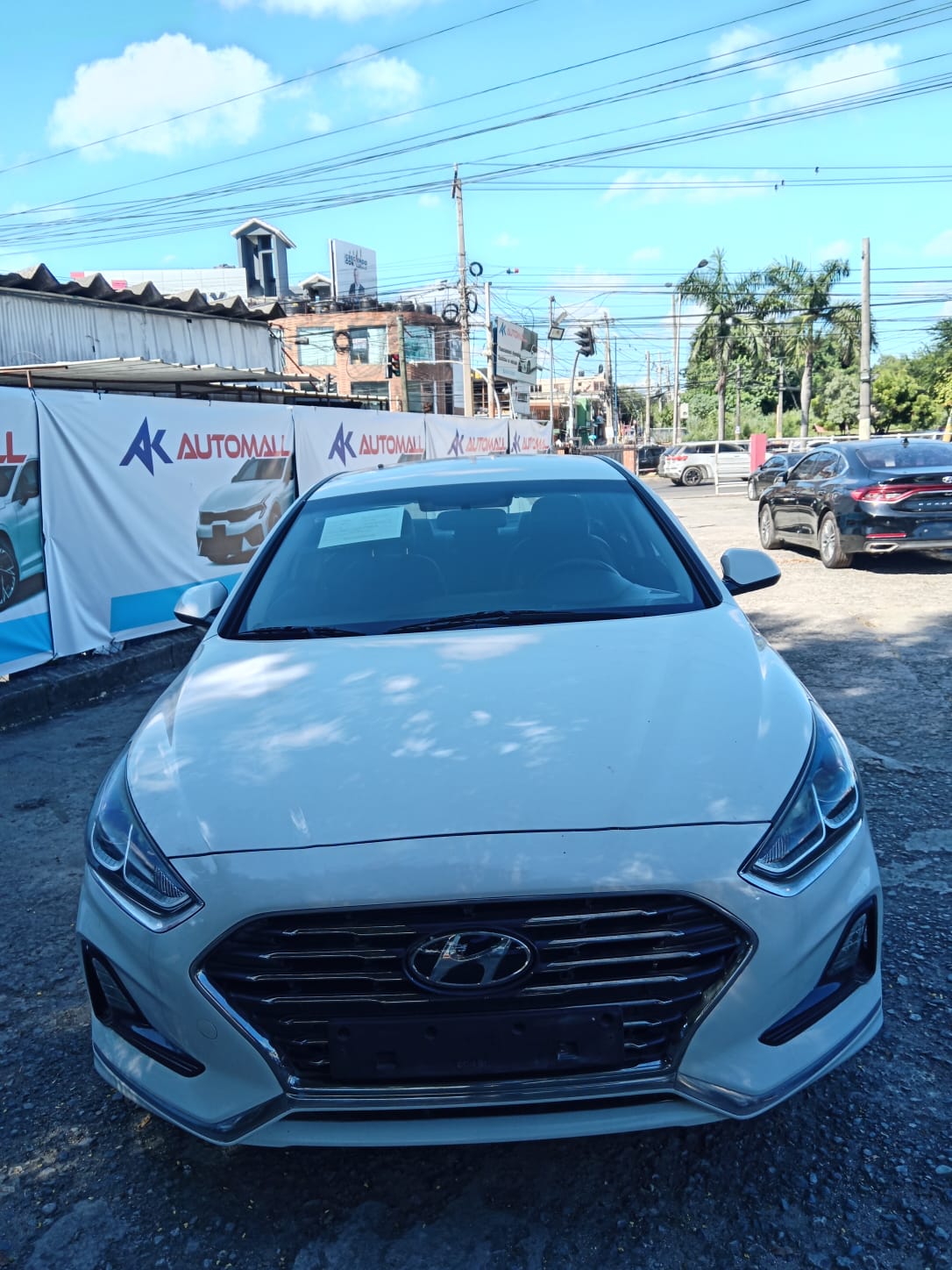 carros - HYUNDAI SONATA NEW RISE 2018 BLANCO 1