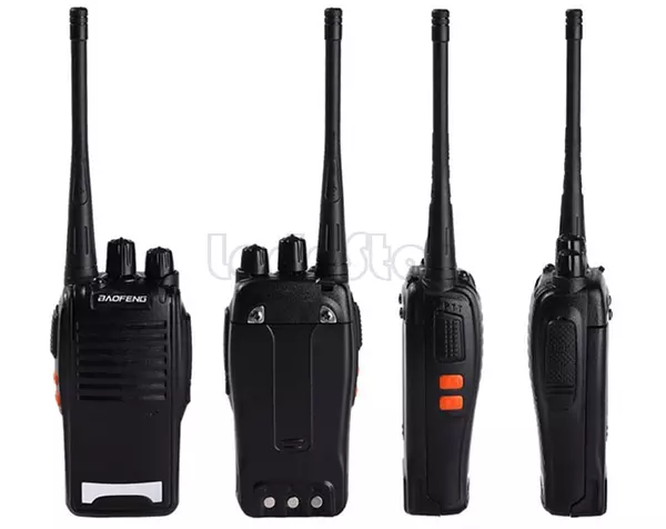 otros electronicos - Dos Radios De Comunicacion Baofeng , Walkie Talkie Profesionales Larga Distancia 1