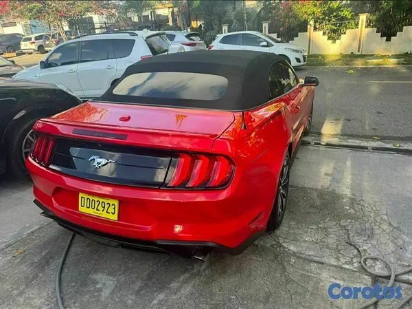 jeepetas y camionetas - FORD MUSTANG PREMIUN 2019 ROJO 4