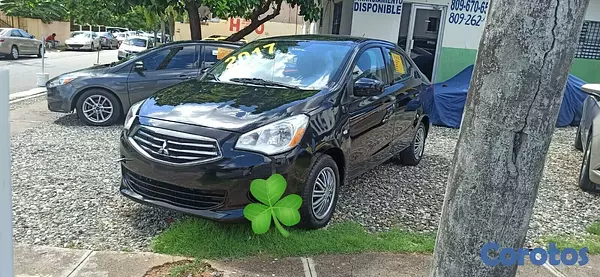 carros - MITSUBISHI MIRAGE 2017 NEGRO 10