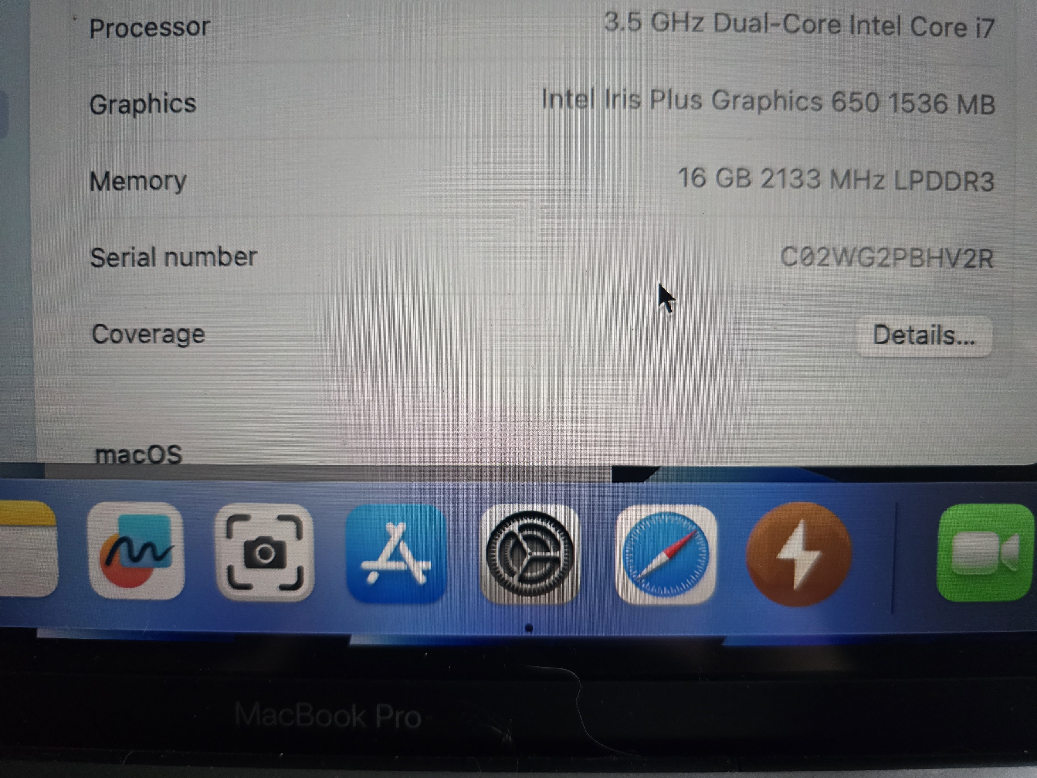 computadoras y laptops - Macbook Pro 2017 5
