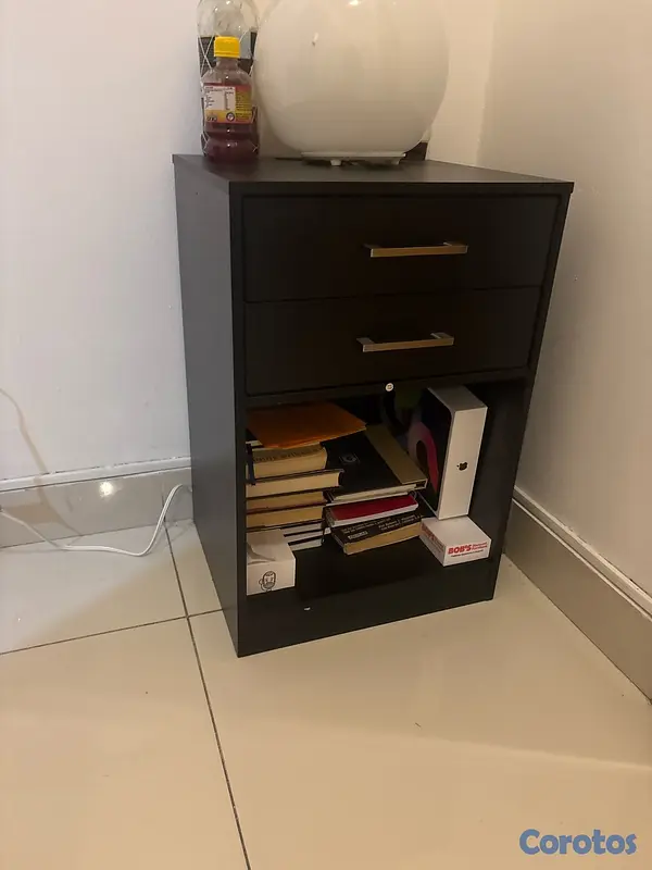 muebles y colchones - Base cama + mesita de noche 2