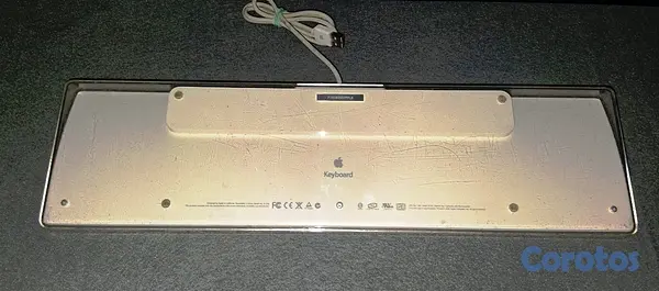 computadoras y laptops - Teclado Apple Original (Modelo A1048) 3