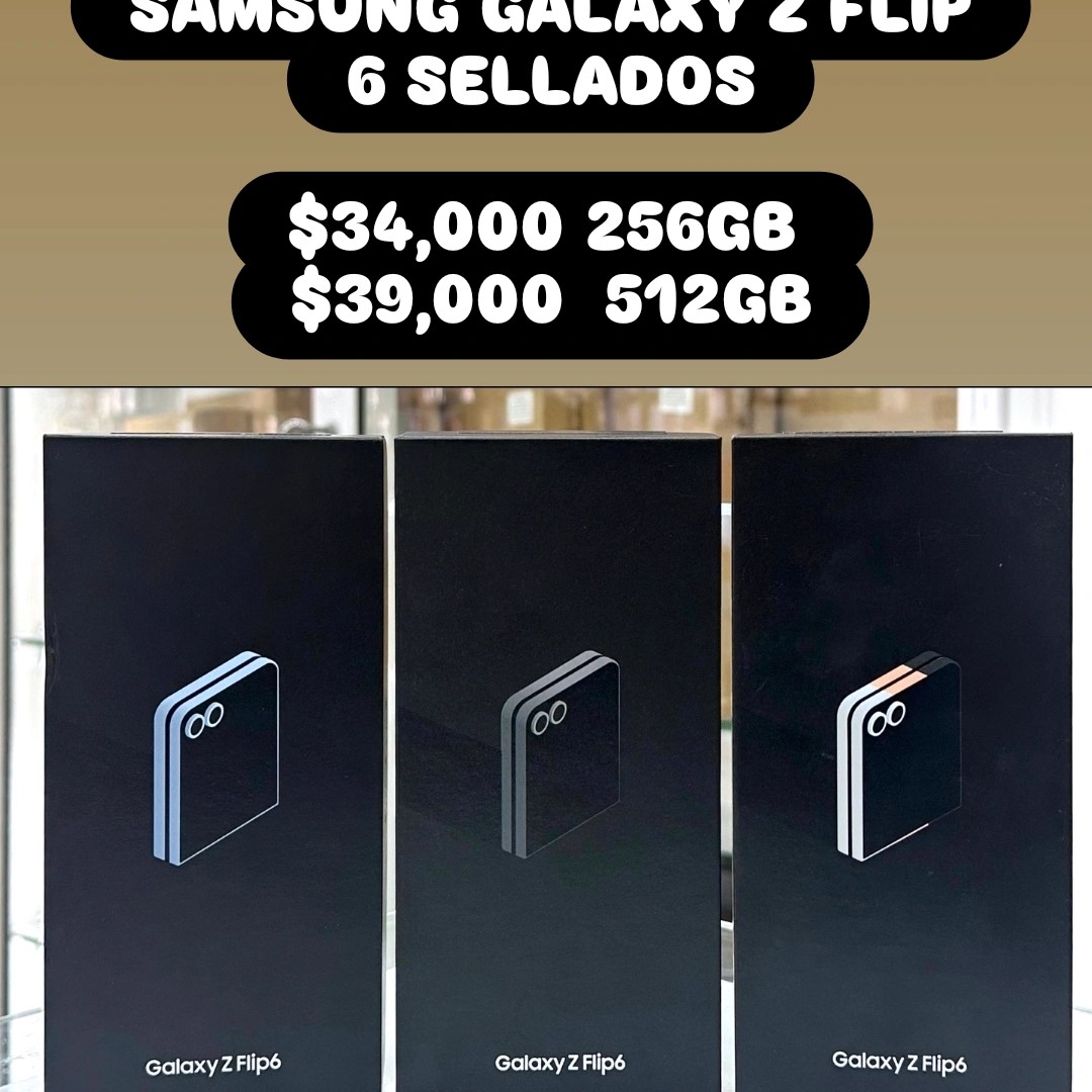celulares y tabletas - Samsung z flip 6 256 GB  0