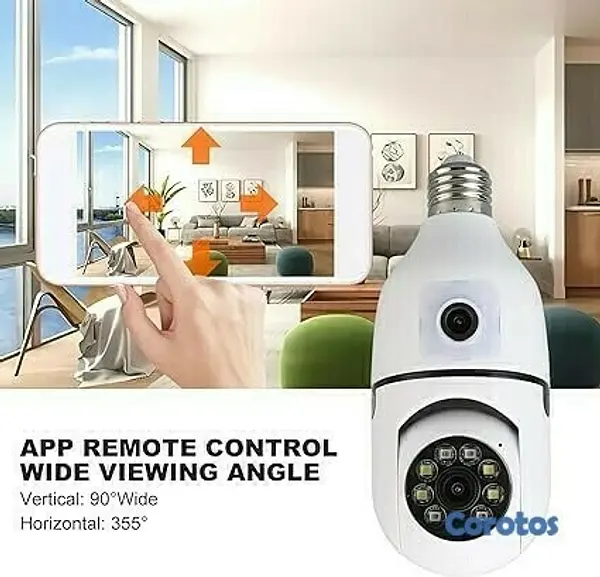camaras y audio - BOMBILLO CAMARA INTELIGENTE WIFI 1475 3