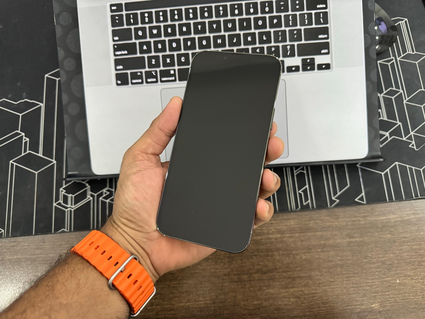 celulares y tabletas - iPhone 13 Pro Max 256GB Green, Como Nuevo, Desbloqueado, RD$ 43,500 NEG 1