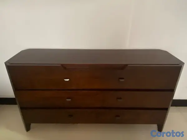 muebles y colchones - Vendo juego de cuarto con colchon incluido QUEEN s 4