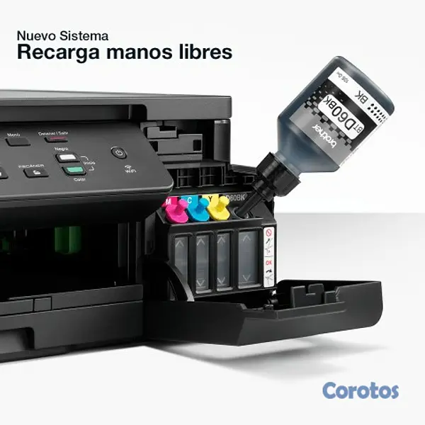 impresoras y scanners - MULTIFUNCIONAL  BROTHER INKBENEFIT TANK DCPT520DW,  (ESCANER< COPIADORA, IMPRESO 2