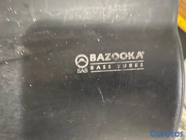camaras y audio - Vendo Subwoofer de bajo Marca Bazooka original  2