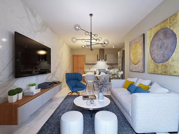casas vacacionales y villas - Se venden proyectos de apartamentos en Bavaro Island Residences  2