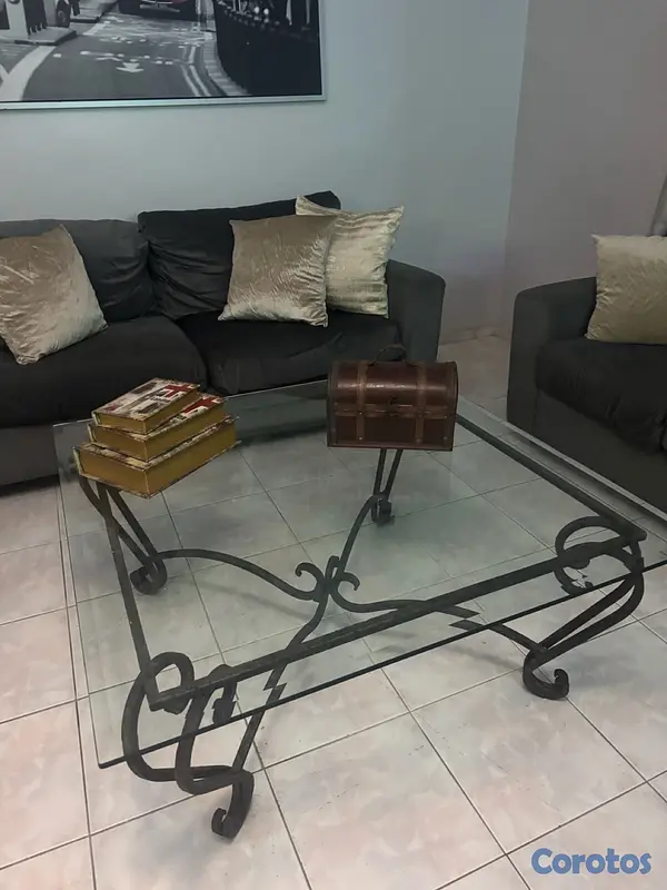 muebles y colchones - mesa de centro  2