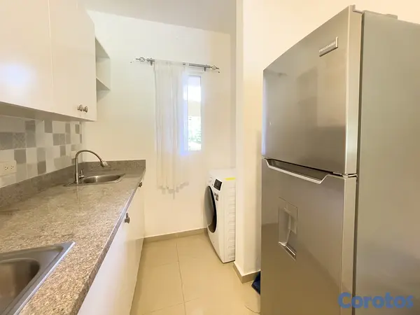 casas vacacionales y villas - Apartamento en Cocotal Golf Punta Cana: 2 Hab con  7