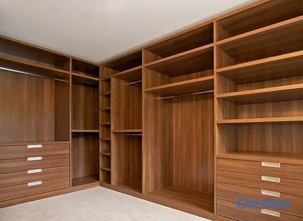 muebles y colchones - Diseño de closet en madera a la medida  2