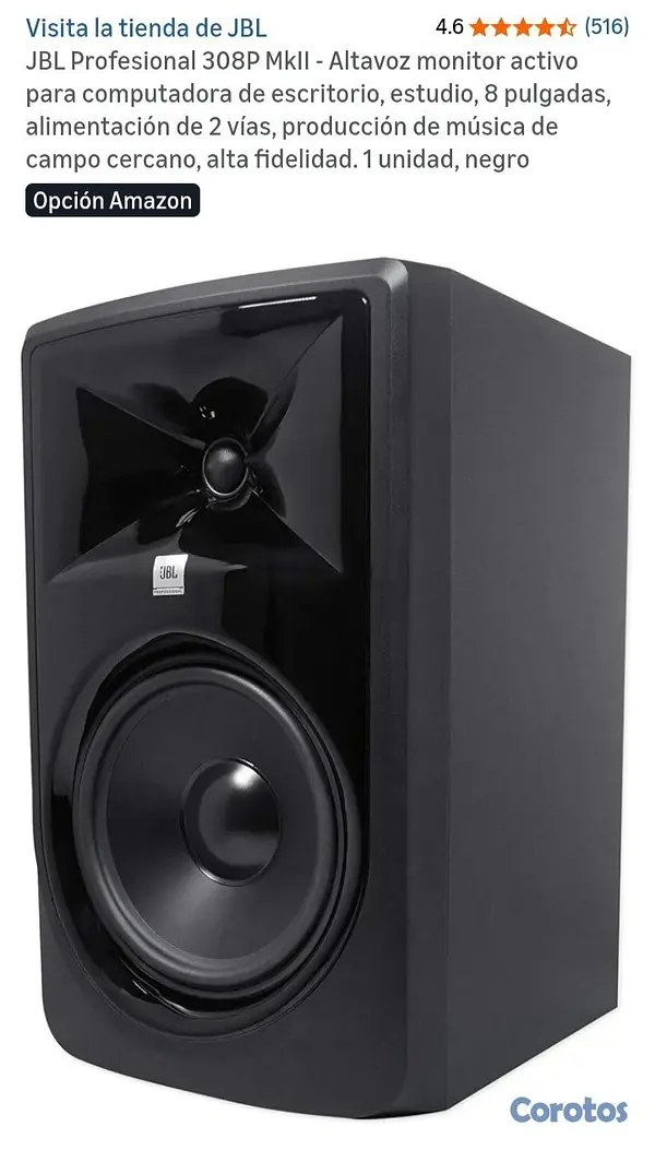 camaras y audio - JBL Profesional 308P MkII  8