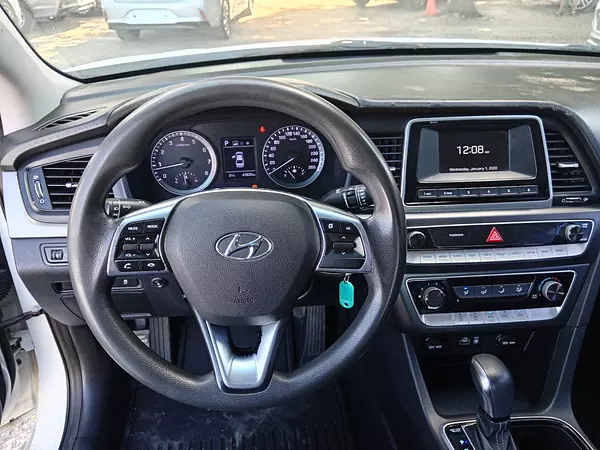 carros - HYUNDAI SONATA NEW RISE 2018 BLANCO 6