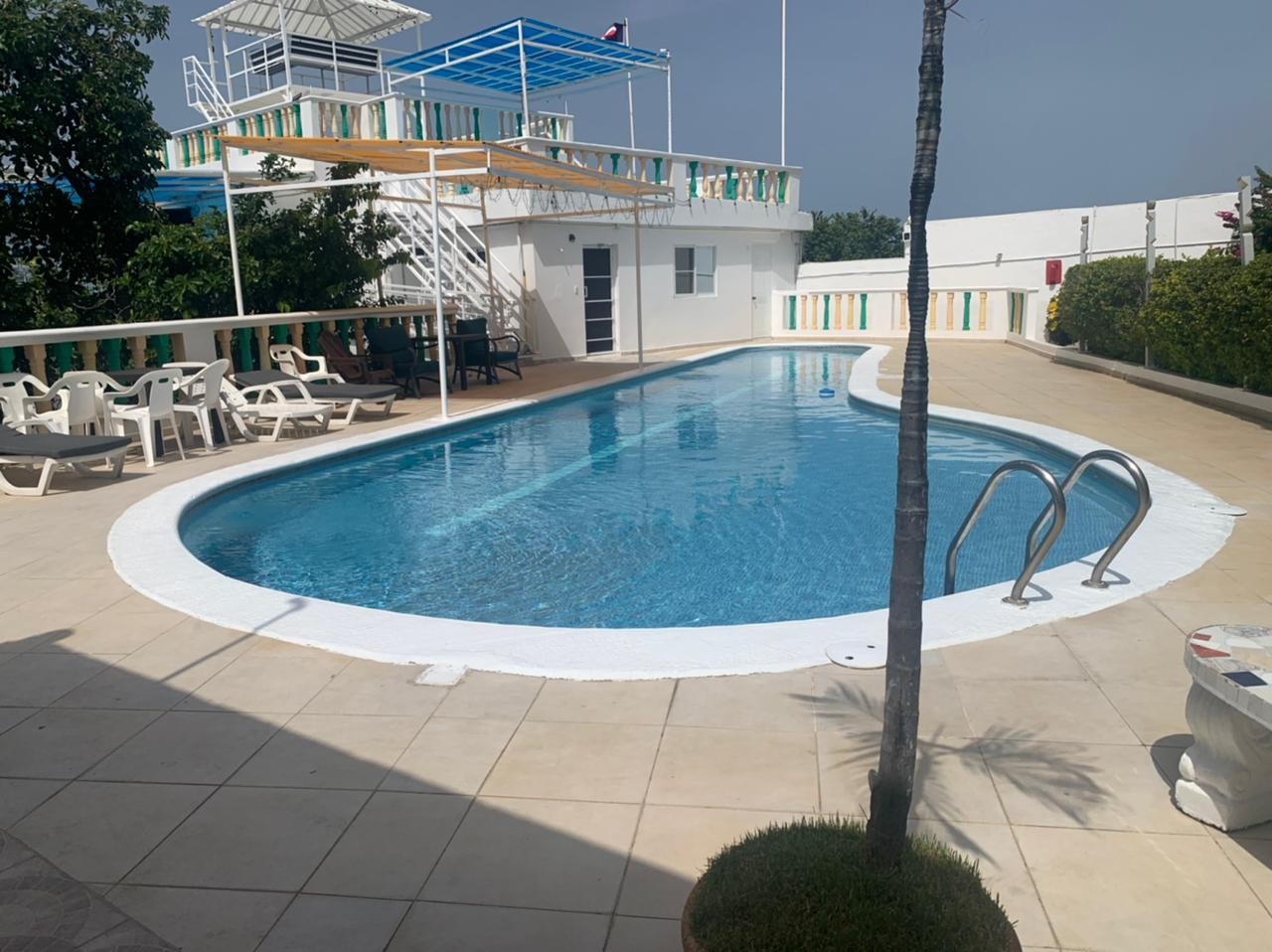 apartamentos - apartamento amplio con piscina y linda vista al mar a 8 minutos de la playa  6
