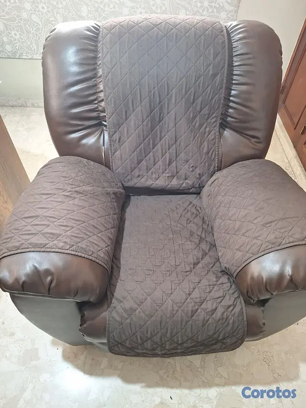muebles y colchones - Sillón Reclinable Funcional con Forro Protector 2